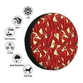 thumbnail image 5 of Bingfone Fire Extinguisher Spare Tire Cover Weatherproof Universal Wheel Protectors For Rv Camper Travel Trailer Suv Truck 14 Inch, 5 of 9