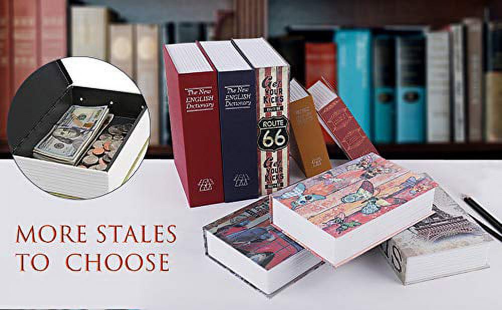 PACOLO Diversion Book Safe with Combination Lock photo 6
