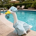 thumbnail image 7 of Porch Goose Outfits, Outdoor White Goose Statue with Costume set Garden Decor, for Holiday Porch ,Gooses Clothes Yard Accent for Home Decors Housewarming Gifts, 7 of 7