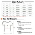 thumbnail image 3 of JGTDBPO Independence Day T-Shirt For Women Plus Size Summer Tops In Red White And Blue Stylish Top Women's Summer V-Neck Casual Short Sleeve Print Strapless Blouse Top, 3 of 5