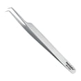 thumbnail image 1 of 12cm Eyelash Extension Tweezers Surgical Stainless Steel Matt Finish Light In Weight Free from Hand Fatigue., 1 of 5