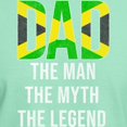 thumbnail image 3 of CafePress - Jamaica Dad Fathers Day T Shirt - Men's Classic Graphic Cotton T-Shirt, 3 of 4