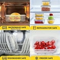thumbnail image 5 of 48-Piece Food Storage Container Set, Airtight Kitchen Organizers with Easy-Fix Lids, 5 of 18