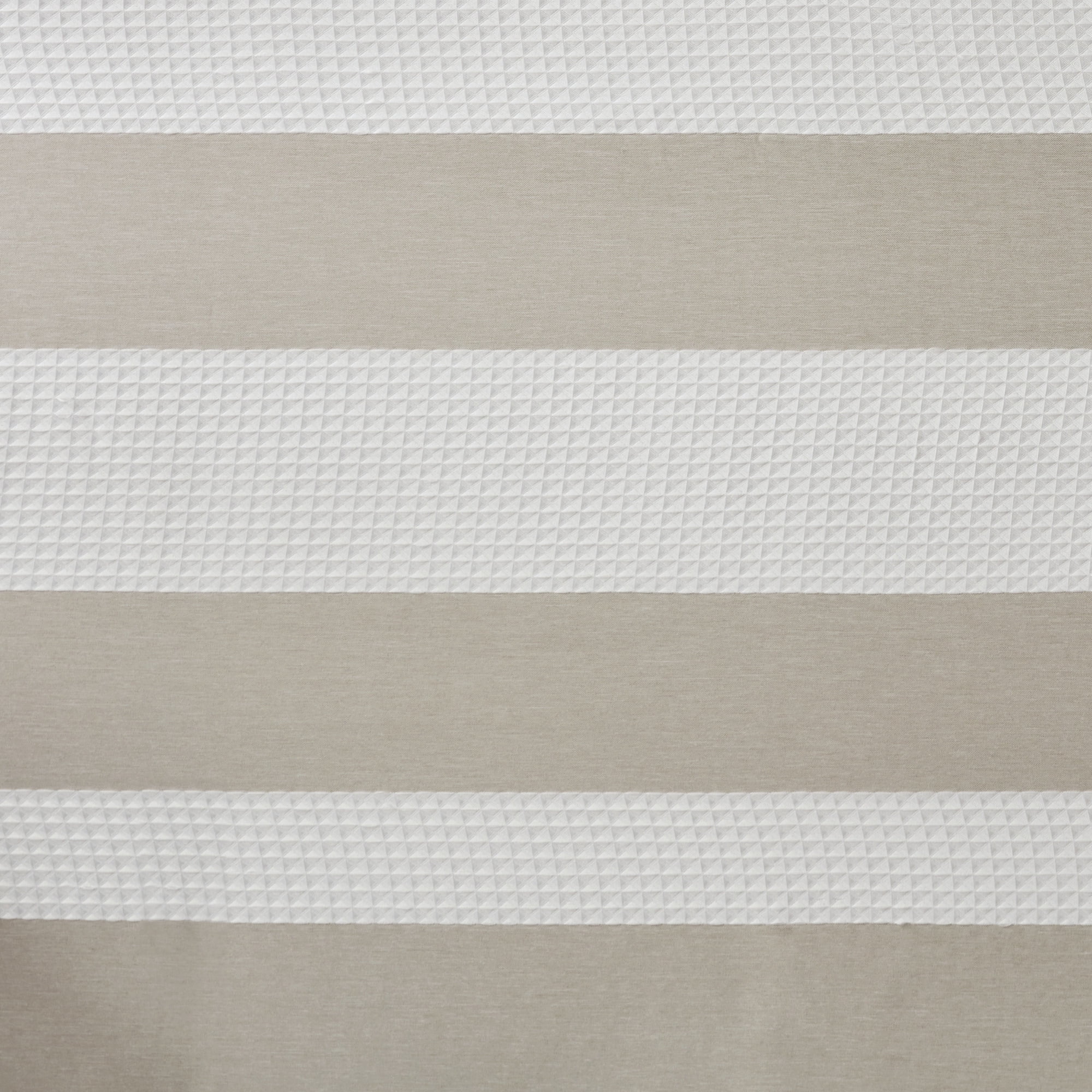 Home Essence Spa Waffle Shower Curtain with 3M Treatment, Taupe