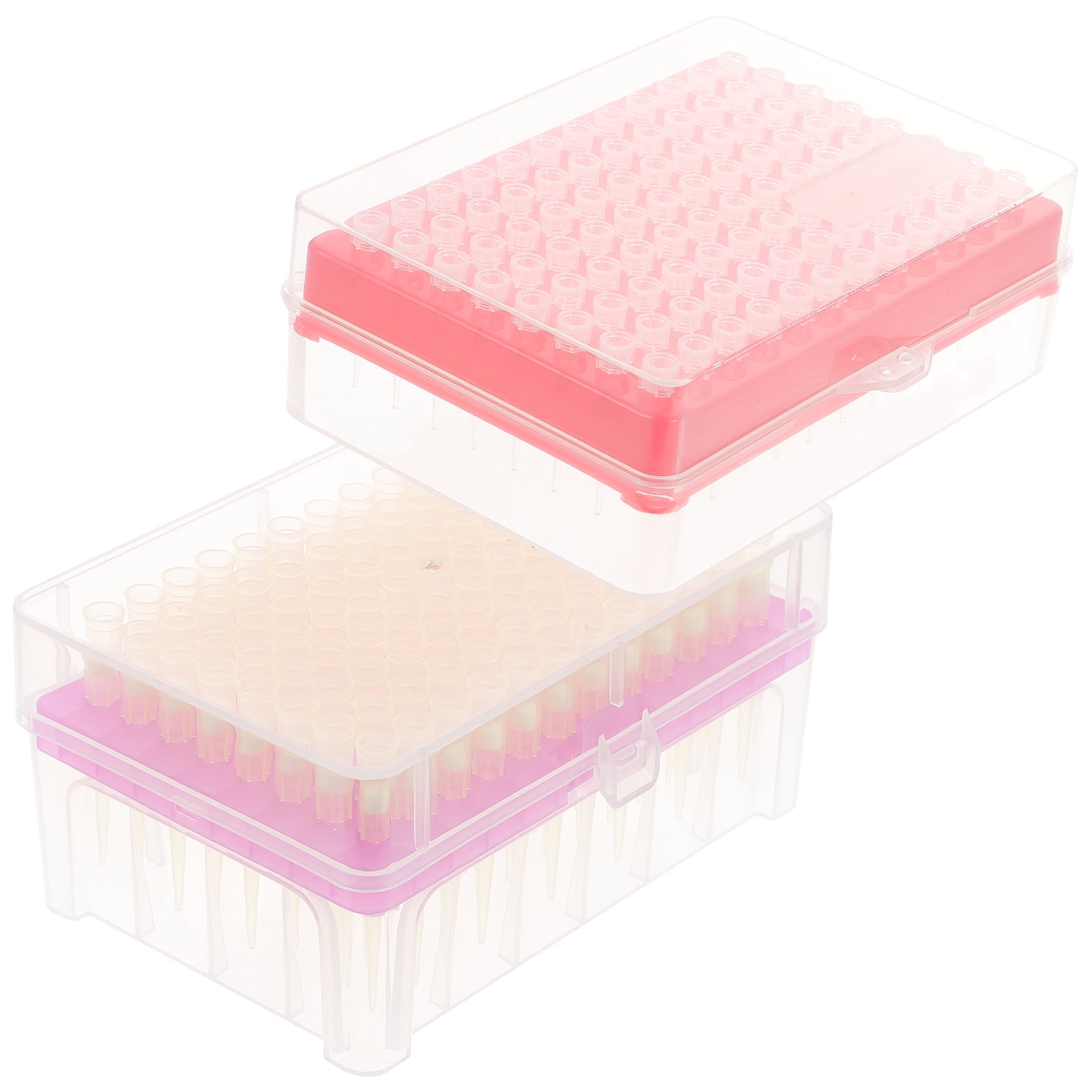 2 Boxes 10ul/200ul Scientific Laboratory Pipette Tips Pipettor