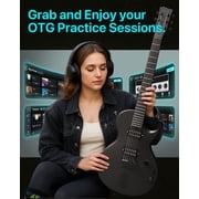 Enya Electric Guitar Nova Go Sonic Smart Electric Carbon Fiber Guitarra with 10W Wireless Speaker, Onboard Presets, Charging Cable, Adjusting Wrench, and Gig Bag