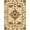 Beige Brown, Pattern 15, variant on ODIKA 8'x10' Washable Area Rug Spotted Bordered Motif Layout Abstract Inspired Patchwork Cow Flowing Dynamic for Dining Room, Large Office, Lounge, Non-Slip Chair-Friendly Mat