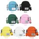 thumbnail image 5 of Bolsa 3 piezas de lona para mujer, bandolera de retazos, minibolsos informales (azul) Tmvgtek Para estrenar, 5 of 9