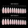 thumbnail image 2 of Beauty Crescent Moon Pattern Natural Ballerina Full Cover Manicure Tool False Nail Tips Fake Nails 122717(506), 2 of 8