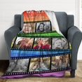 thumbnail image 3 of Custom Throw Blanket for Dad with Photo Personalized Happy Fathers Day Blankets with Pictures Customized Blanket for Dad Grandpa on Fathers day Halloween Christmas New Year Blankets, 3 of 5
