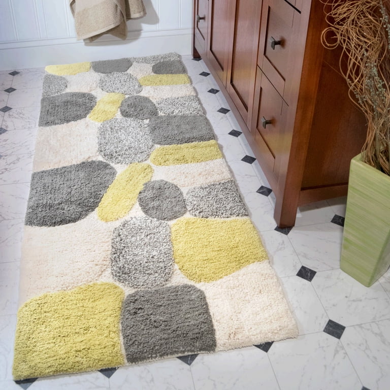 Chesapeake Pebbles Spa Bath Rug Runner (24 x 60) 