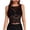 *Black, variant on VBVC Women's Floral Lace Sleeveless Crop Tops , Ladies' Wrap Front Sheer Tank Blouses , Layering Camisole Shirts For Women,Beige,S-XL