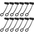 thumbnail image 1 of 50 tapas negras para vertedor de botellas de aceite, cubiertas para vertedores de aceite de oliva para botellas, cubiertas para boquillas, cubiertas para tapas de botellas, suministros de cocina, 1 of 8