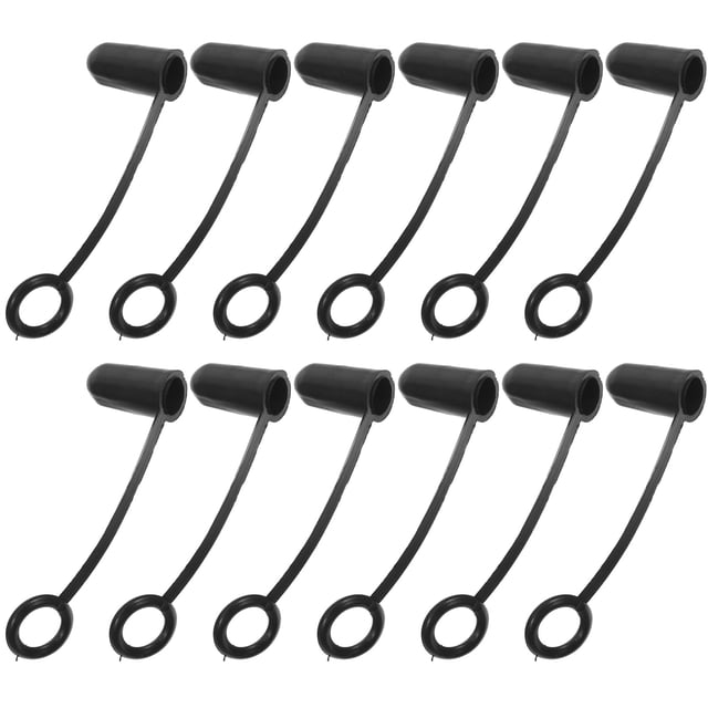50 tapas negras para vertedor de botellas de aceite, cubiertas para vertedores de aceite de oliva para botellas, cubiertas para boquillas, cubiertas para tapas de botellas, suministros de cocina