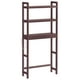thumbnail image 3 of Estante de Baño sobre Inodoro, mueble para baño organizador, Estante de 3 Niveles con Ganchos Extraíbles, Adecuado para cocinas y baños, 3 of 5