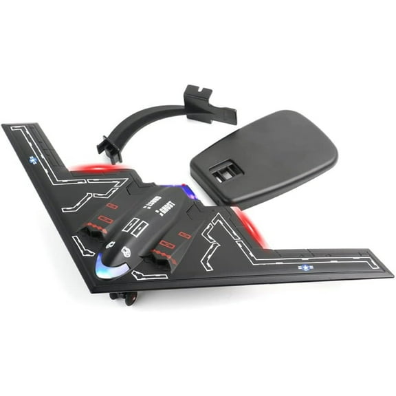 B2 Fighter Jet Toy - 1 Pack, Alloy Toy Jets with Light & Sound, Diecast Airplane Toys, Model Plane Toy for Gifts Collection Decor