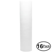 16-Pack Compatible with Everpure CGS-12 EV910012 Polypropylene Sediment Filter - Universal 10-inch 5-Micron Cartridge for EVERPURE CGS-12 DUAL SERIES 10" HOUSING - Denali Pure Brand