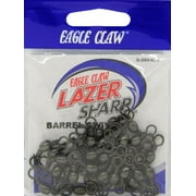 Eagle Claw Lazer Sharp Barrel Swivel, Black, Size 3, 35 Pack