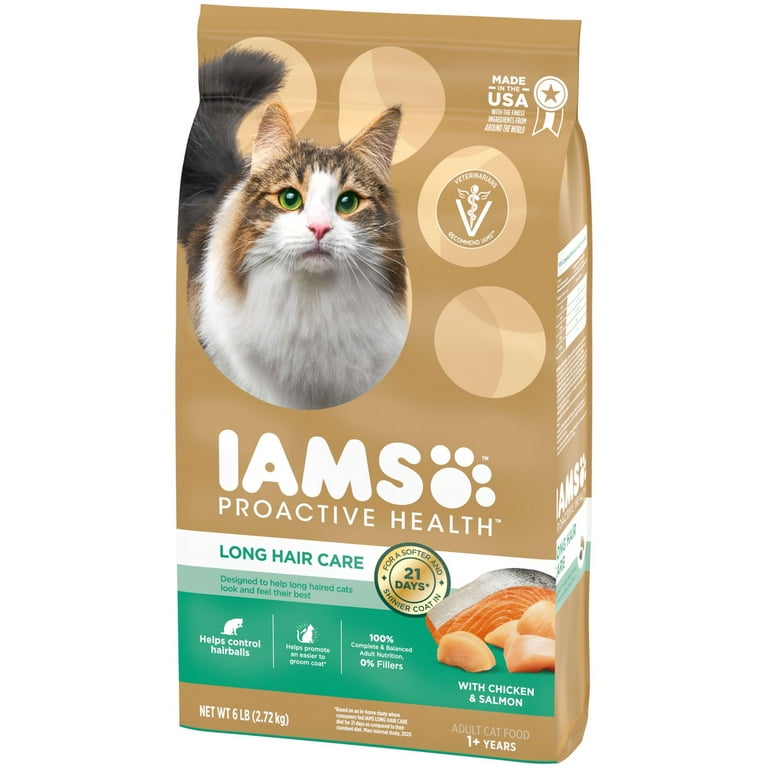 IAMS Proactive Health Chicken and Salmon Dry Cat Food 6 lb bag