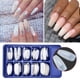 thumbnail image 3 of Puntas De Uñas Postizas Cubierta Completa Puntas De Arte De Uñas Postizas Herramientas De Manicura Diy Para Salones De Uñas Y Arte De Uñas Diy 100 Uds Cateissary CE007859-03, 3 of 6