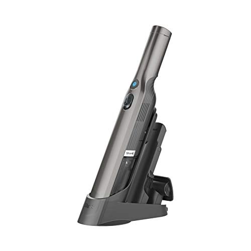 Shark WANDVAC Handheld Vacuum, Lightweight at 1.4 Pounds with Powerful Suction, Charging Dock, Single Touch Empty and Detachab Shark WANDVAC Handheld Vacuum, Lightweight at 1.4 Pounds with Powerful Suction, Charging Dock, Single Touch Empty and Detachab