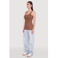 thumbnail image 4 of Women's Ribbed Knit Racerback Tank Top, 4 of 5
