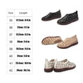 thumbnail image 2 of Qarigey Zapatos planos con estilo para mujer, calzado cómodo y flexible para diario, sandalias para mujer, zapatos 2023, suela blanda, negro Type2 NO2, 2 of 6