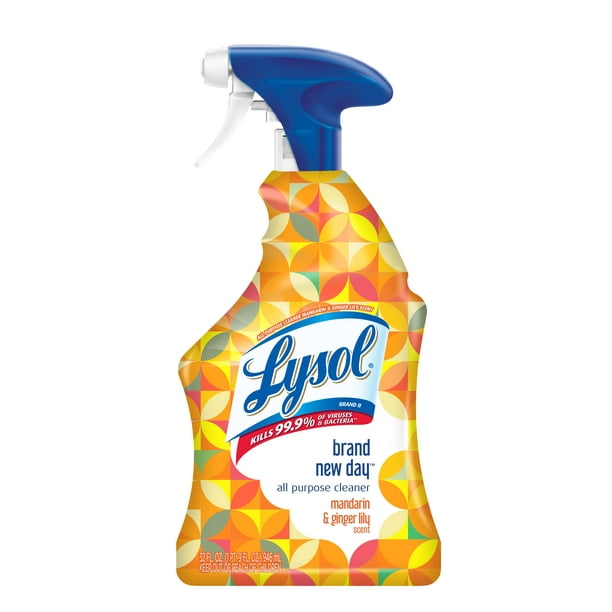 Lysol All Purpose Cleaner Spray, Mandarin & Ginger Lily, 32 oz, Brand