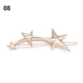 thumbnail image 1 of Beautiful Headwear Shiny Women Hairgrip Metal Hair Pin Snap Barrette Girls Hair Clips 8, 1 of 1