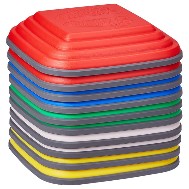 Pierres d'Équilibre Enfants, 10PCS, Parcours Motricité Obstacles