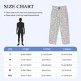 thumbnail image 2 of Mens Pajama Pants - Soft Sleep & Lounge Pants for Men, Math number colorful Cuteness Casual PJ Bottoms Pants with Pockets, 2 of 5