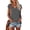 Black, variant on Tops for Women Fashion Short Sleeve Round Neck Stripe Printed T Shirt Blouse Loose