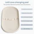 thumbnail image 4 of Dream On Me Lotti Love Changing Pad, Magnolia White, 4 of 11
