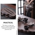 thumbnail image 4 of Shisuyan 1Pc Water Storage Tea Serving Tray Antique Teacup Plate Creative Tea Set Tray, 4 of 8