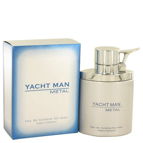 Yacht Man Metal Cologne By Myrurgia Eau De Toilette Spray 3.4 oz