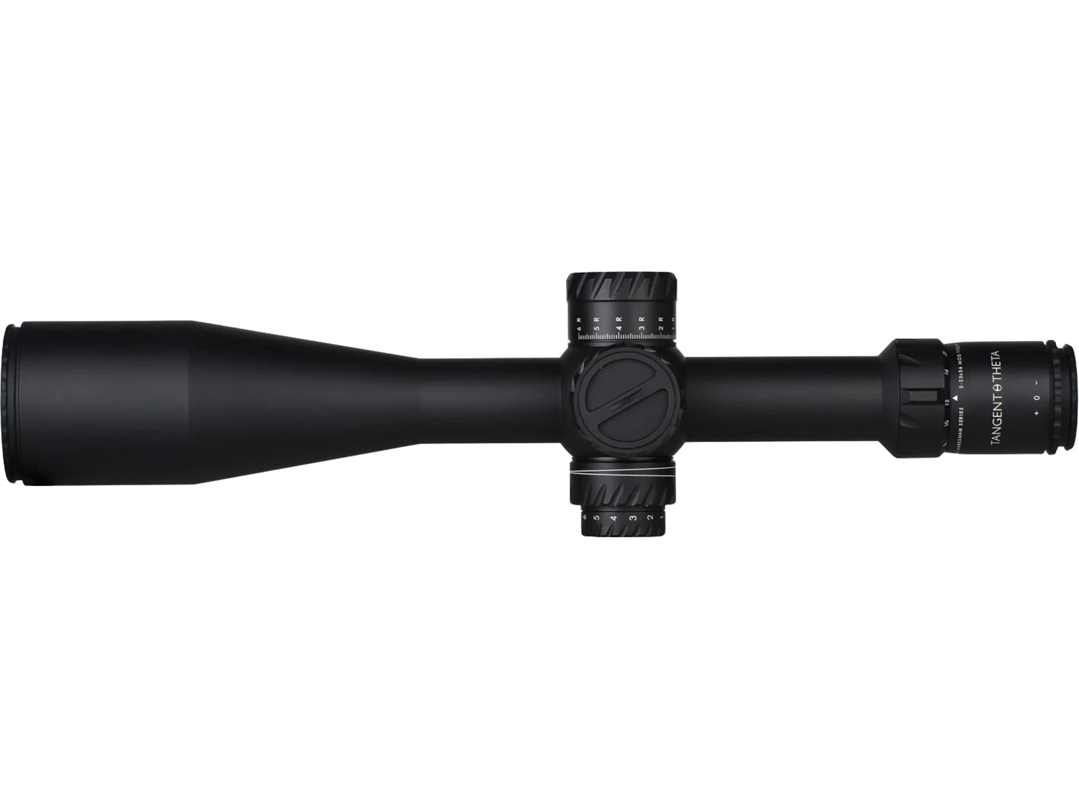 Tangent Theta TT525P Professional Rifle Scope 5-25x 56mm Illuminated Gen 3 XR Fine Reticle Matte Black
