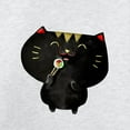 thumbnail image 3 of CafePress - Black Sushi Cat Long Sleeve T Shirt - Unisex Cotton Long Sleeve T-Shirt, 3 of 4