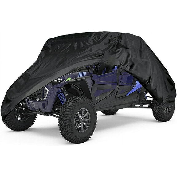 EPOTOOR New Sibe by Side Vehicle Cover Waterproof For Polaris RZR XP 4 Turbo S