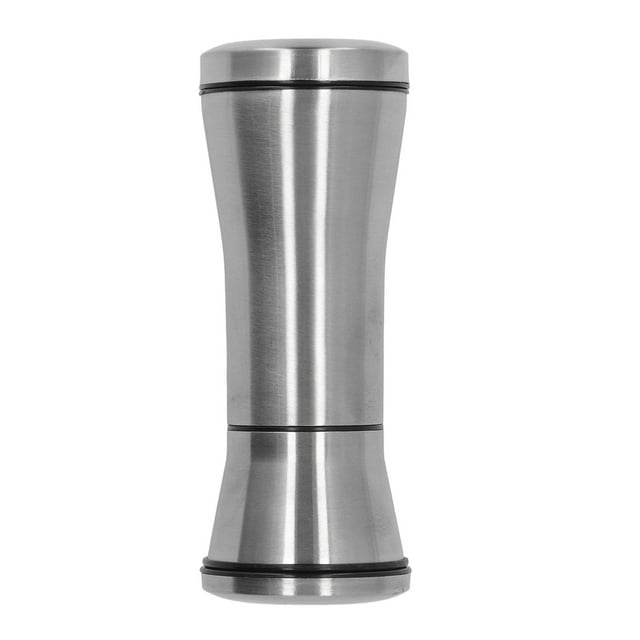 Manual Pepper Grinder Adjustable Durable Stainless Steel Pepper Mills Corrosion Oxidation Resistant Waist Shaped Handle For Kitchen Supplies