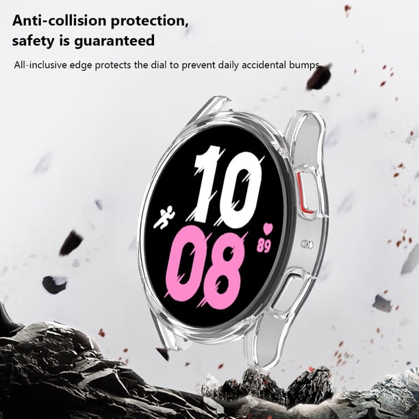 Escudo Protector Cubierta de protección de piezas de reloj de cubierta de parachoques de PC dura para Samsung Galaxy Watch5 40mm