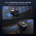 thumbnail image 3 of Robot Vacuum and Mop 11500pa Suction Robotic Cleaner with Laser Home Mapping and 85 Days Self Empty Station Pet Friendly Anti-Tangle, 3 of 10