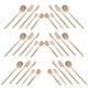 thumbnail image 5 of Juego de vajilla de acero inoxidable de 30 piezas con tenedores, cucharas, cuchillos y cubiertos de oro rosa Utensilios para servir, 5 of 7
