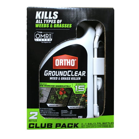 Ortho GroundClear Weed & Grass Killer 2 Club Pack