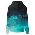 thumbnail image 5 of QQAMB Womens Oversized Hoodies Tie Dye Hooded Sweatshirts Casual Comfy Sweater Pullover Fall Winter Outfits with Pockets Sky Blue S, 5 of 5