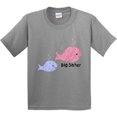thumbnail image 3 of Inktastic Big Sister with Lil' Brother Youth T-Shirt, 3 of 5