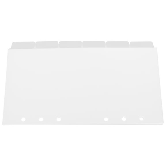 Raindrops Notebook Tab Dividers Binder Dividers Abrazined PP 6 Sheets