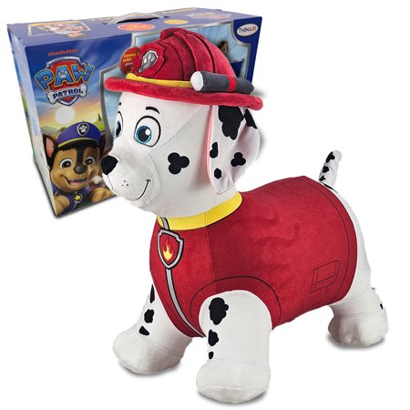 Playful Minds Marshall Bouncer – Plush Ride-On for Toddlers Boosts Balance Indoor/Outdoor Fun