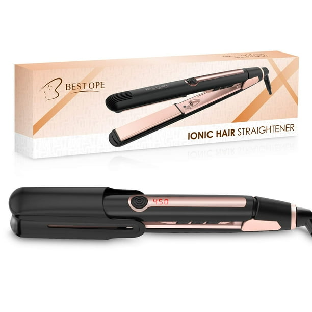 BESTOPE Hair Straighteners Ionic Tourmaline Ceramic Straighteners