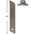 Cutter Replacement Blade Carbon Steel Craft Knife Blades for Art Work