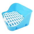 thumbnail image 1 of Caja de arena grande para conejos Yuyangstore con limpiador de hurones Azul, 1 of 8